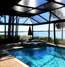 screened Pool enclosure