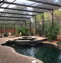 screened Pool enclosure